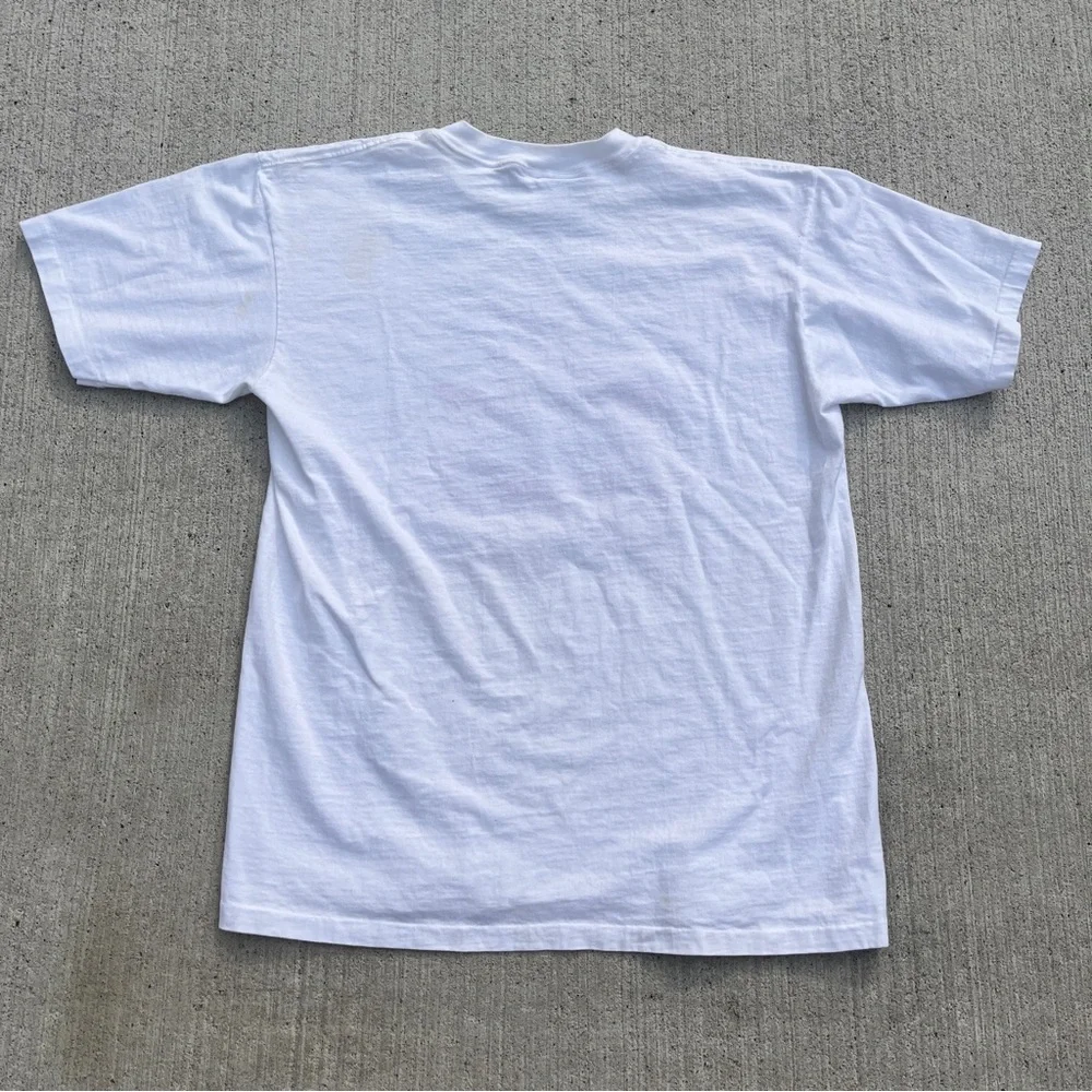 Vintage 90s Desert Storm Army Military Single Stitch T-shirt Size XL Americana - Picture 5 of 6